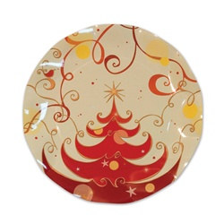 Christmas Tree Large Plates (10/pkg)