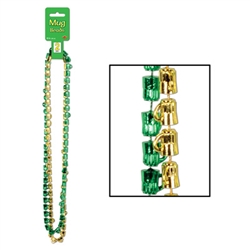 St. Patrick Mug Beads (2/pkg)