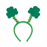 Soft-Touch Shamrock Headband Boppers