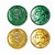 Lucky Leprechaun Plastic Coins