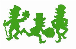 Leprechaun Silhouettes