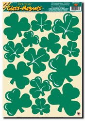 Shamrock Window Clings