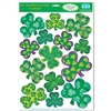 Irish-Mood Shamrock Window Clings