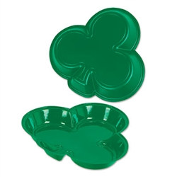 Plastic Shamrock Tray