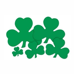 Green Shamrock Cutout (Select Size)