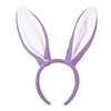 Purple Soft-Touch Bunny Ears