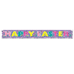 Metallic Easter Banner