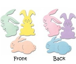 Bunny Silhouettes (3/pkg)