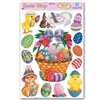 Easter Basket Window Clings (13/sheet)