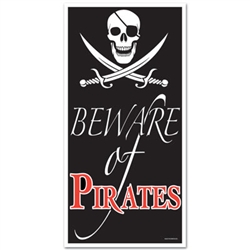 Beware Of Pirates Door Cover