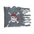 Weathered Pirate Flag