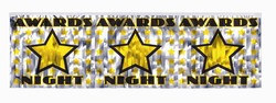 Metallic Awards Night Fringe Banner