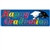 Happy Graduation Sign Banner - 5 Foot