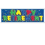 Retirement Sign Banner