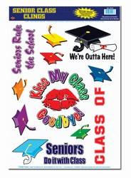 Senior Class Clings (11/sheet)