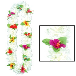 Silk N Petals Carnation Leis (1/pkg)