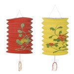 Decorated Chinese Lanterns