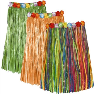 Adult Artificial Grass Hula Skirts (Select Color)