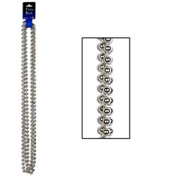 Silver Party Beads (3/pkg)