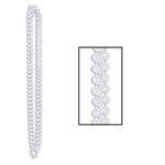 White Party Beads (3/pkg)