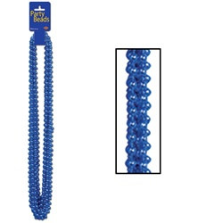 Blue Party Beads (12/pkg)