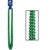 Green Party Beads (12/pkg)