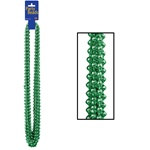 Green Party Beads (12/pkg)