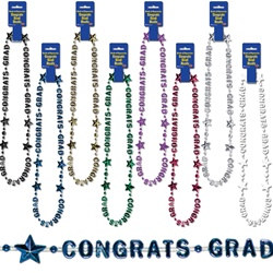 Congrats Grad Beads-Of-Expression (Select Color)