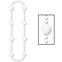 Volleyball Beads (1/pkg)