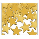 Gold Fanci-Fetti Stars (1 ounce/pkg)