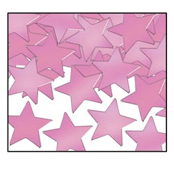 Pink Fanci-Fetti Stars (1 ounce/pkg)