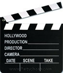 Movie Set Clapboard