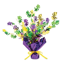 Mardi Gras Gleam N Burst Centerpiece