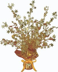 Gold Star Gleam 'N Burst Centerpiece