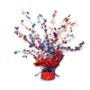 Red, White, and Blue Star Centerpiece