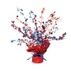 Red, White, and Blue Star Centerpiece