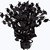 Black Graduate Cap Gleam N Burst Centerpiece