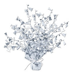 Silver Bell Gleam 'N Burst Centerpiece