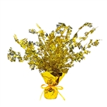 Birthday Gleam 'N Burst Centerpiece - Gold