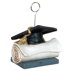 Grad Cap Diploma Photo/Balloon Holder