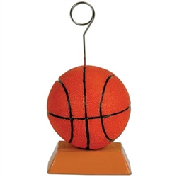 Basketball Polystone Photo/Balloon Holder