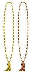 Cowboy Boot Medallion Beads (2/pkg)