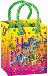 Mini Happy Birthday Gift Bags