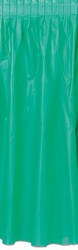 Plastic Table Skirting - Green