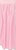 Plastic Table Skirting - Pink