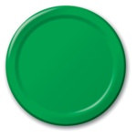 Green Lunch Plates (24/pkg)