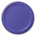 Purple Lunch Plates (24/pkg)