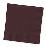 Chocolate Brown Lunch Napkins