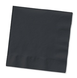 Black Beverage Napkins (50/pkg)