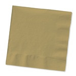 Gold Beverage Napkins (50/pkg)